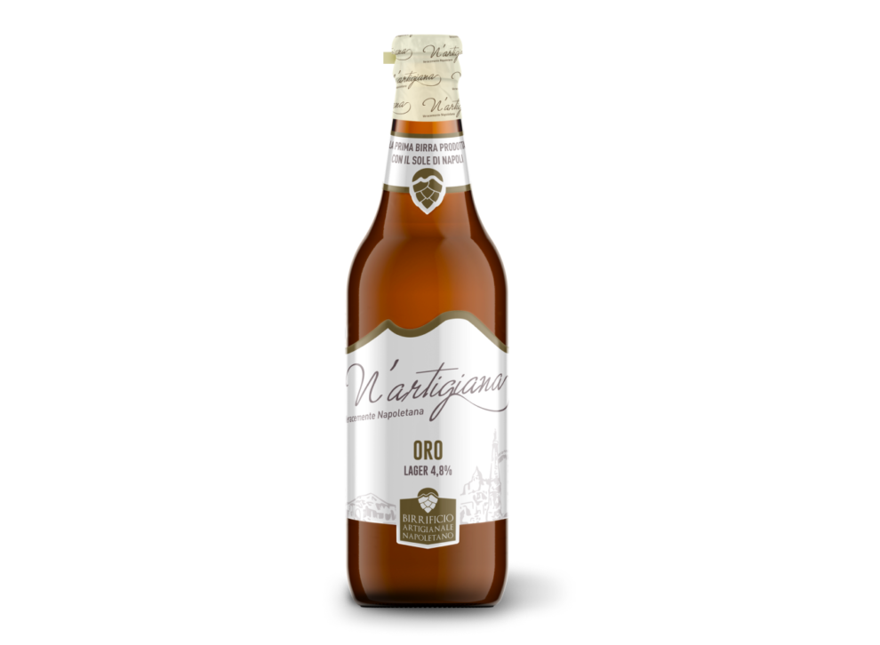 Birrificio Artigianale Napoletano - Birra Artigianale N'Artigiana Oro Lager