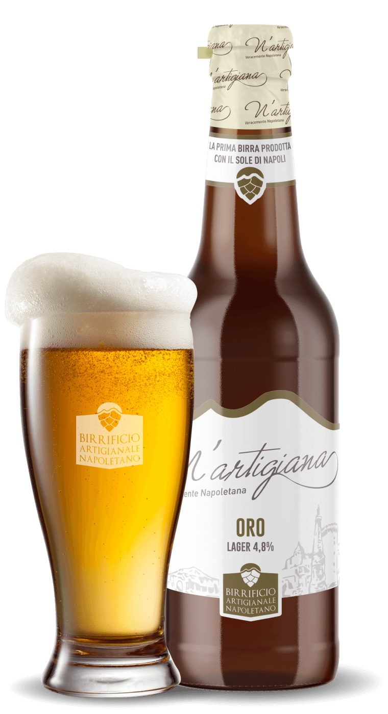 Birrificio Artigianale Napoletano - Birra Artigianale N'Artigiana Oro Lager