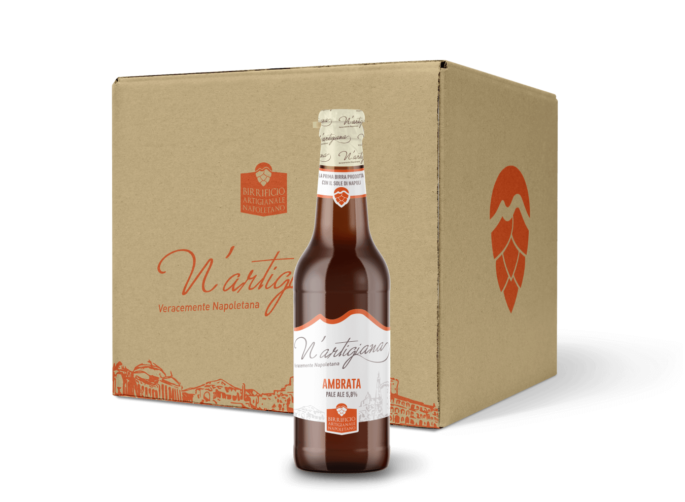 prduct-nar-ambrata@3x Birrificio Artigianale Napoletano - Birra Artigianale N'Artigiana Box Ambrata Pale Ale